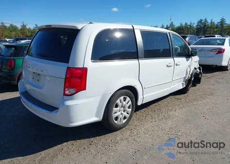 2013 Dodge Grand Caravan Se из США, поврежденный, VIN 2C4RDGBG5DR814008